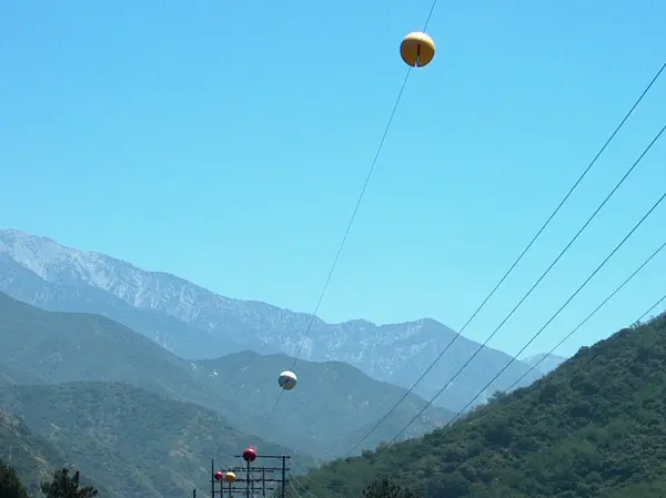 vedeni vysokeho napeti marker balls koule